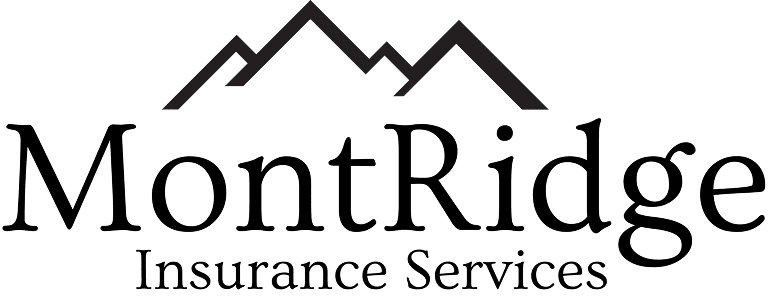 MontRidge Insurance Services logo with mountains